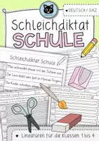 Vorschau - Arbeitsblätter - Schleichdiktat | Laufdiktat | Schule - Deckblatt