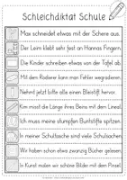 Vorschau - Arbeitsblätter - Schleichdiktat | Laufdiktat | Schule - Seite 2