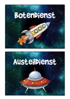 Vorschau - Bildkarten - Klassendienste im Weltraumlook Classroom Management - Seite 2
