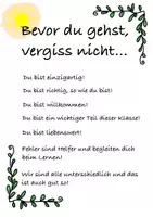 Vorschau - Bildkarten - Affirmationen für die Klassentür - Seite 2