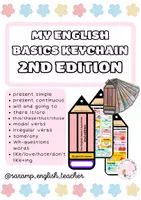 anteprima - Materiale di supporto/inclusione - PORTACHIAVI DELLE BASI D'INGLESE (EDIZIONE 2) - Pagina di copertina