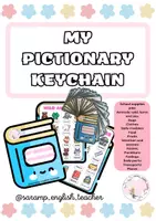 anteprima - Materiale di supporto/inclusione - IL MIO PORTACHIAVI PICTIONARY (A COLORI) - Pagina di copertina