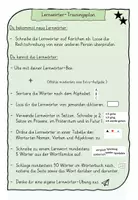 Vorschau - Arbeitsblätter - Lernwörter-Training (300 häufigste Fehlerwörter) - differenziert - Seite 1