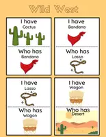 Vista previa - Juegos / Gamificación - I have - Who has - Wild West! - página 3
