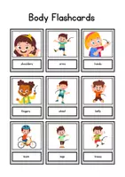 anteprima - Flashcard - Body flashcards in inglese - Pagina 2