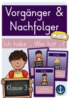 Vorschau - Spiele - MATERIALPAKET Vorgänger & Nachfolger (Lesespiele) - Seite 1