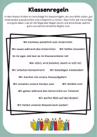 Vorschau - Arbeitsblätter - Klassenregeln Klasse 5/6: Regeln erarbeiten - Seite 3