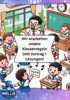 Vorschau - Arbeitsblätter - Klassenregeln Klasse 5/6: Regeln erarbeiten - Deckblatt