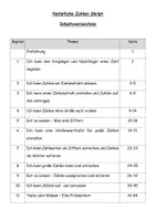 Vorschau - Unterrichtsreihen - Natürliche Zahlen - komplette Unterrichtsreihe - Seite 1