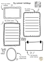 Vorschau - Arbeitsblätter - Englisch - Back to school year 4 - Seite 1