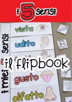 anteprima - Materiale di supporto/inclusione - Scopri i 5 sensi con il flipbook - Pagina di copertina