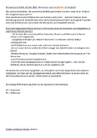 Vorschau - Arbeitsblätter - Wortarten und Satzglieder im Satz - Seite 1