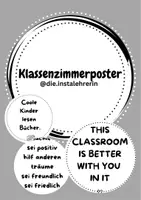 Vorschau - Poster - Klassenzimmerposter Dekoration schönes Klassenzimmer - Deckblatt
