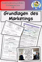 Vorschau - Arbeitsblätter - Grundlagen des Marketing BwR 8 II Lehrplan Plus - Deckblatt