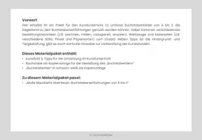 Vorschau - Stundenentwürfe - Kunstbilder von A bis Z für den Anfangsunterricht - Seite 2