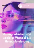 Vorschau - Arbeitsblätter - Lernheft zum Austeilen: Demografischer und sozialer Wandel als Herausforderung für zukunftsorientierte Stadtentwicklung - Seite 1
