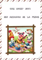 Aperçu - Apprentissages en autonomie - quiet book des animaux de la ferme - Page de couverture