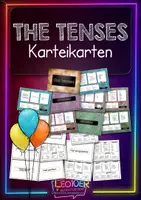 Vorschau - Merkblätter - The Tenses • Karteikarten (2023) - Deckblatt