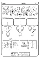 Vorschau - Arbeitsblätter - Ziffer 2 (Zahleneinführung) - Seite 3