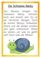 Vorschau - Arbeitsblätter - AnybookPro Material: Rätsel-Schreib-Spaziergang "CK" - Seite 1