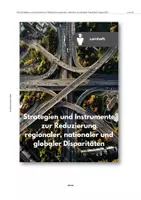 Vorschau - Arbeitsblätter - Lernheft für Schüler:innen: Strategien und Instrumente zur Reduzierung regionaler, nationaler und globaler Disparitäten - Prüfungsvorbereitung - Seite 1