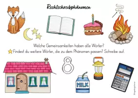 Vorschau - Arbeitsblätter - Rechtschreibphänomen: ch (Wimmelbild & Wortkarten) - Seite 3