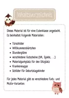 Vorschau - Poster - Willkommenspaket Eulenklasse - Seite 1