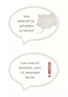 Vorschau - Arbeitsblätter - Helfersystem - Reflexionsfragen - Seite 3