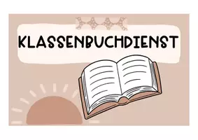 Vorschau - Mal- und Bastelvorlagen - Boho Klassenraum: Klassendienste - Seite 2
