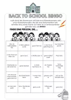 Vorschau - Anderer Materialtyp - Kennenlern Bingo - Ideal zum Einstieg - Seite 1