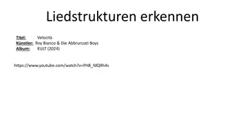 Vorschau - Arbeitsblätter - Einfache Songstrukturanalyse | Einführung an zwei Liedern - Seite 2