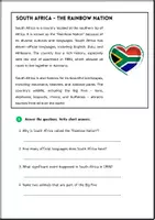 Vorschau - Arbeitsblätter - South Africa Arbeitsheft Klasse 7-8 - Seite 3