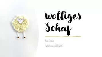 Vorschau - Stundenentwürfe - Schneiden - Schaf - WG - Werken und Gestalten - Deckblatt