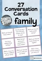 Vorschau - Aufgabenkarten - „Family“ – 27 Conversation Cards / Stop and Swap - Deckblatt