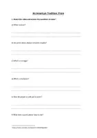 Vorschau - Arbeitsblätter - Prom: An American Tradition - AB mit Video und Fragen - Deckblatt
