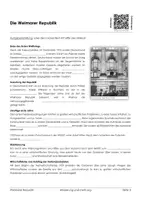 Vorschau - Unterrichtsreihen - Weimarer Republik (Arbeitsheft) - Seite 3