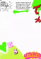 Vorschau - Mal- und Bastelvorlagen - Graffiti 3D Namenszug: Parallelperspektive (Kunst, Übung, Vertretungsaufgabe) - Seite 2