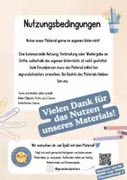 Vorschau - Arbeitsblätter - Fit für Klasse 5 Deutsch Grammatik Grundschule #glückskekse25 - Seite 1