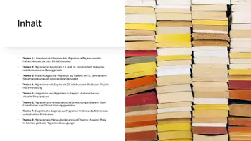 Vorschau - Präsentationen/Tafelbilder - Präsentation: Migration in Bayern - Geschichte der Neuzeit - Seite 3