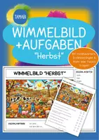 Vorschau - Arbeitsblätter - Materialpaket - Wimmelbild Herbst | Erzählen & Beschreiben | Leseverstehen deutsch daz | Sprachförderung - Seite 1