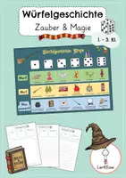 Vorschau - Mal- und Bastelvorlagen - Zauberei-Paket: Lesespur, Leseheft, Escape Game etc. | Kl. 3 + 4 - Seite 1