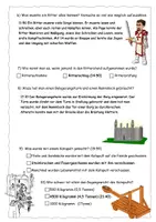 Vorschau - Arbeitsblätter - Quiz zum Burgen-Check (mit Lösung) - Seite 3