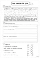 Vorschau - Arbeitsblätter - Lesetraining Herbst Leseverständnis | Kl. 2 - 4 - Seite 1