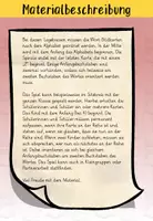 Vorschau - Spiele - Legekreise - Ordnen nach dem Alphabet - Seite 1