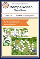Vorschau - Anderer Materialtyp - Stempelkarten: Klassentier Chamäleon (Verstärkungs-/Belohnungssystem/Token) - Deckblatt