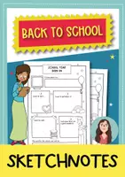 anteprima - Esercizi - Back to School in sketchnotes // Rientro in classe 2023-24 (Inglese) - Pagina di copertina