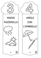 anteprima - Flashcard - Flipbook - I mesi dell'anno - Pagina 3