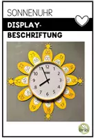 Vorschau - Präsentationen/Tafelbilder - Uhr - Beschriftung - Sonne - Display - Classroommanagement - Deckblatt