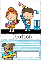Vorschau - Arbeitsblätter - Deckblätter Hundeklasse – Schnellhefter & Vorlagen für Grundschule - Seite 2