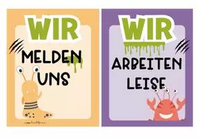 Vorschau - Poster - Monsterklasse: Klassenregeln - Seite 3